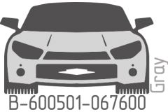 Gray B-600501-067600